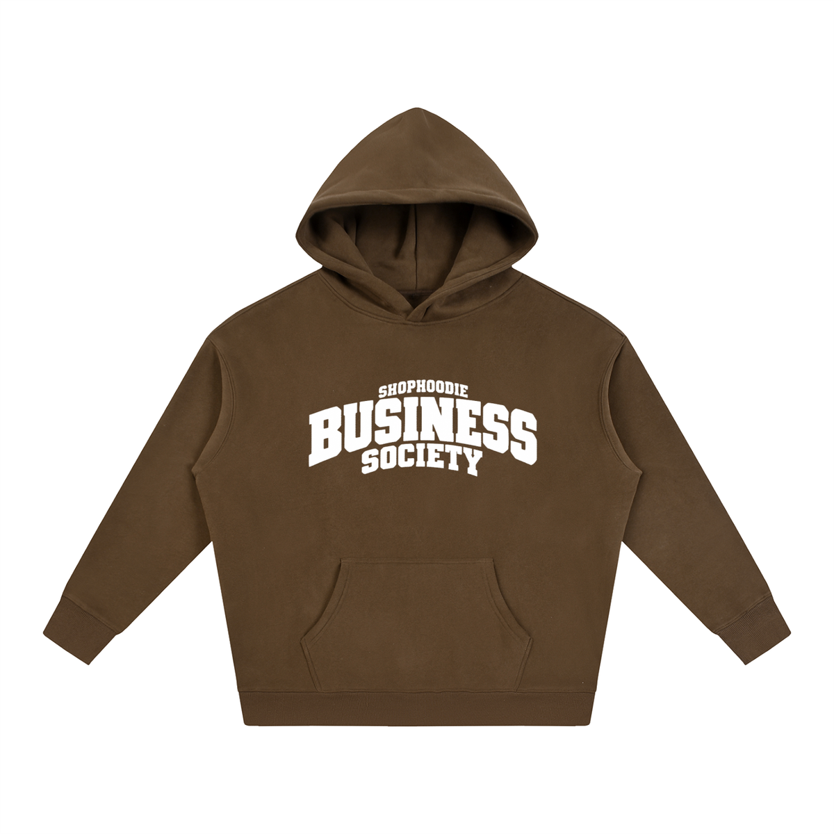 SHOPHOODIE® CAMPUS BUSINESS SOCIETY Oversized Fleece Hoodie — 350 GSM — view 35