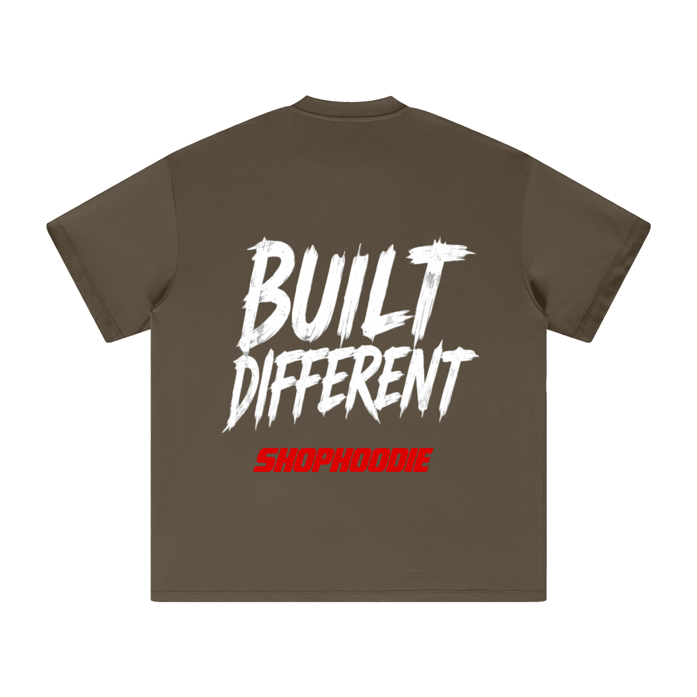 SHOPHOODIE BUILT DIFFERENT T-SHIRT-HEAVYWEIGHT