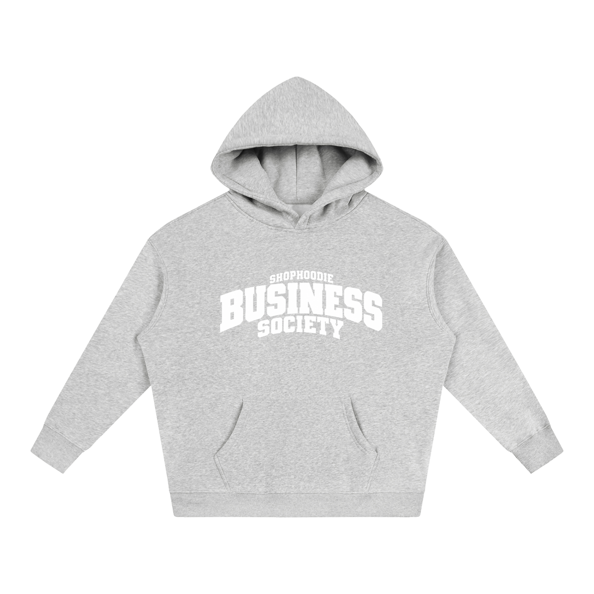 SHOPHOODIE® CAMPUS BUSINESS SOCIETY Oversized Fleece Hoodie — 350 GSM — view 7