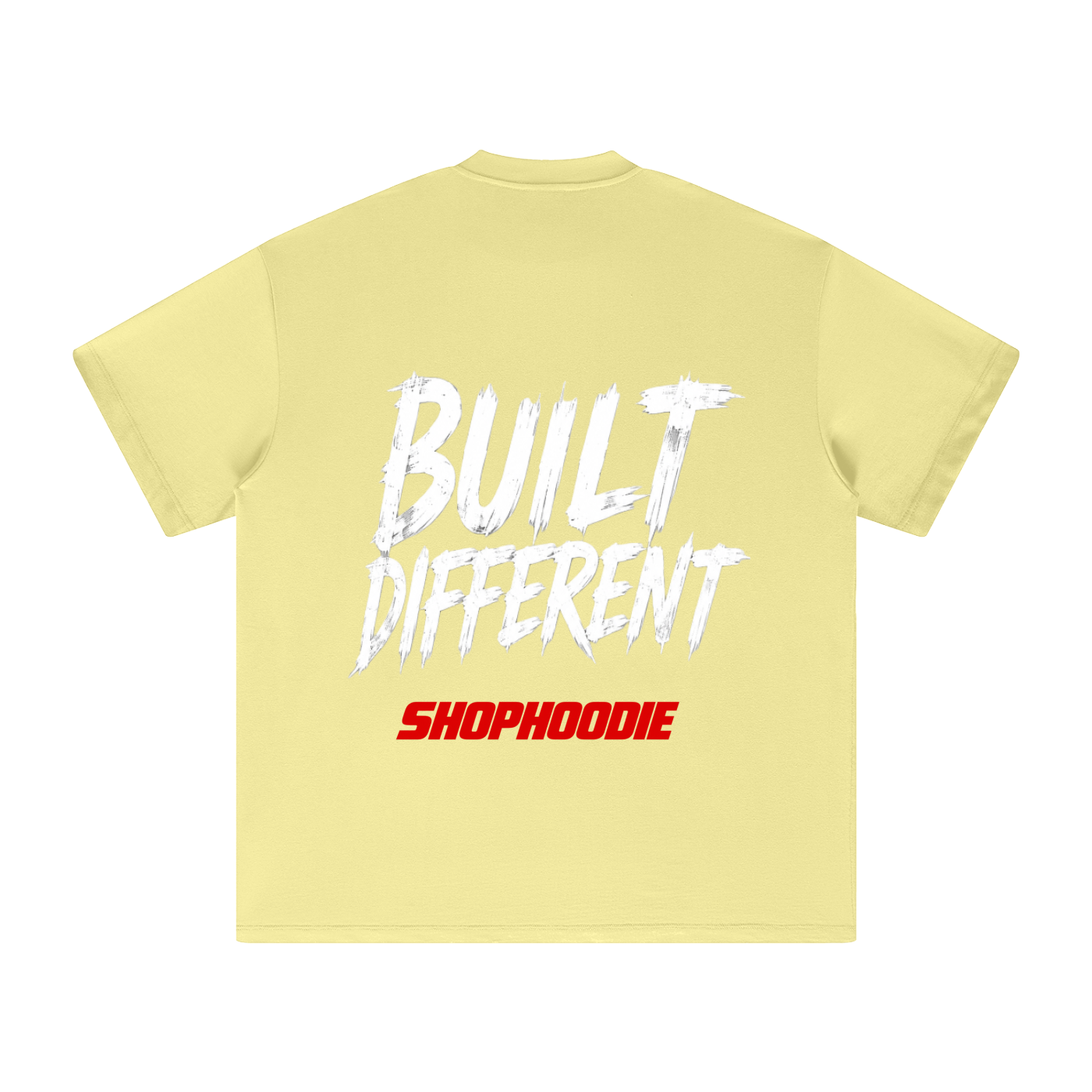 SHOPHOODIE BUILT DIFFERENT T-SHIRT-HEAVYWEIGHT