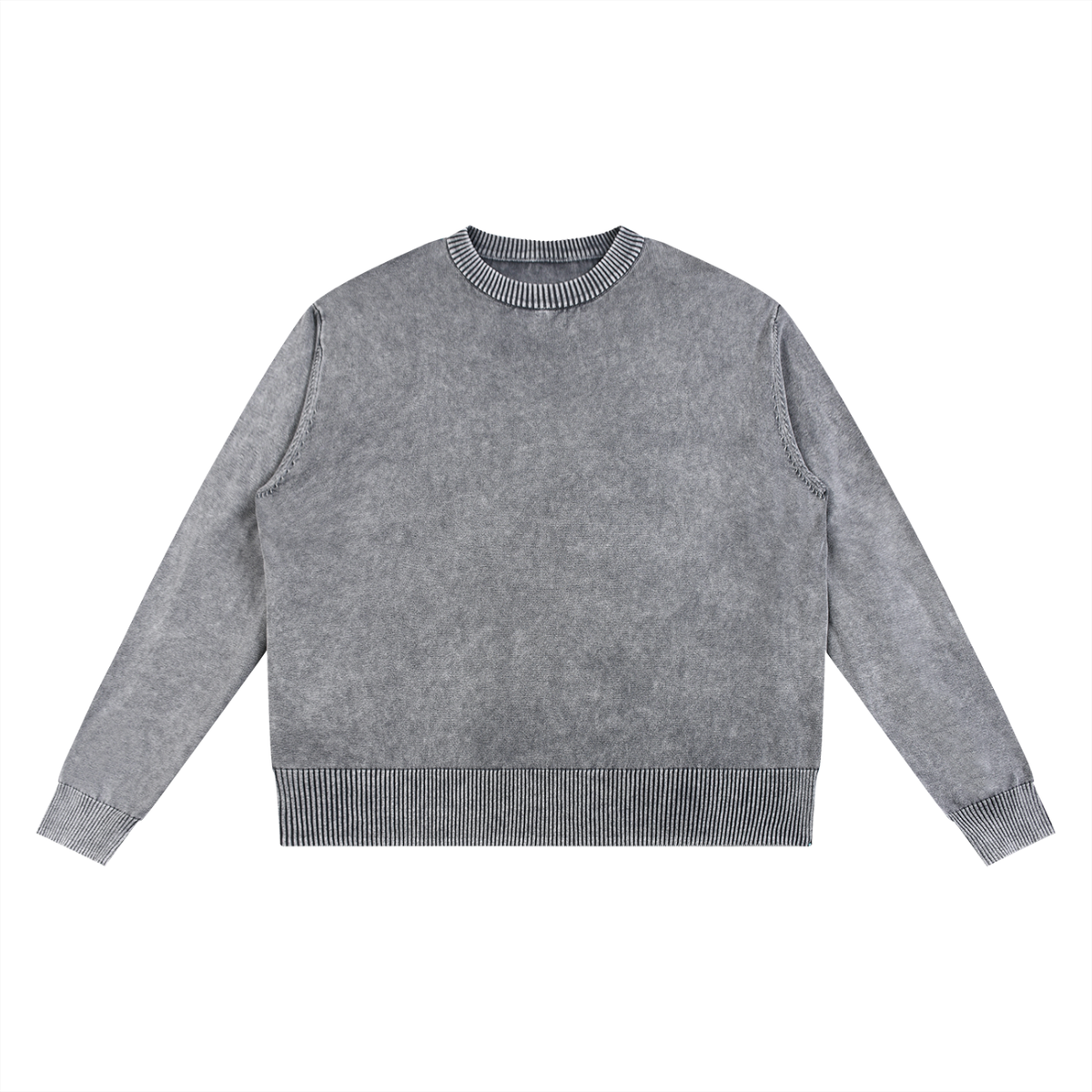 SHOPHOODIE® BLANK Mineral Wash Oversized Crewneck Sweatshirt — 285 GSM — product image 3