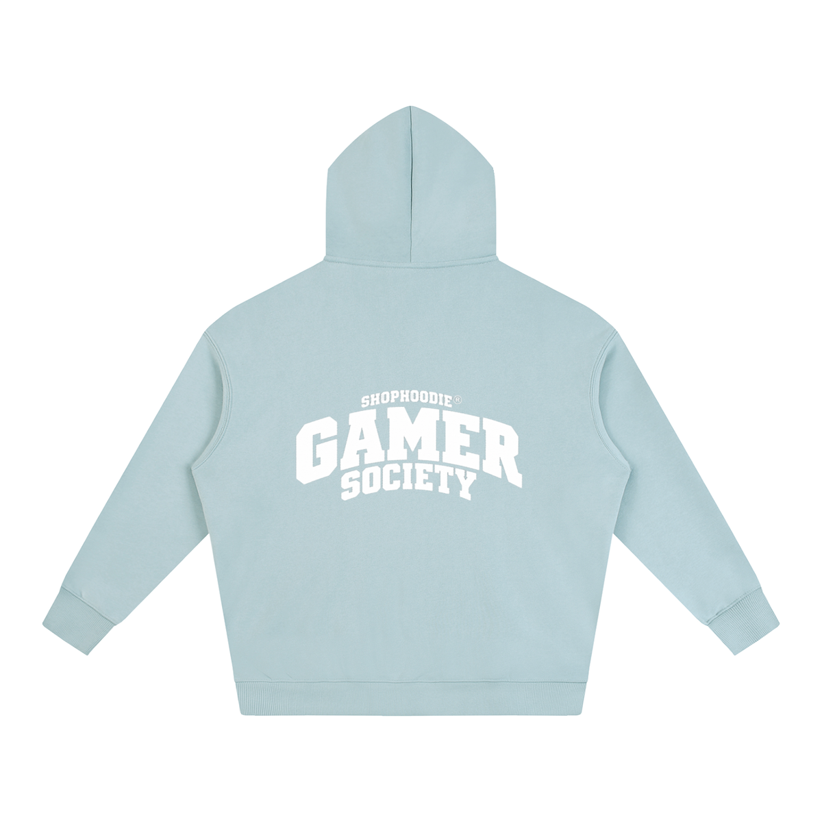 SHOPHOODIE® CAMPUS GAMER SOCIETY Oversized Fleece Hoodie — 350 GSM — view 22