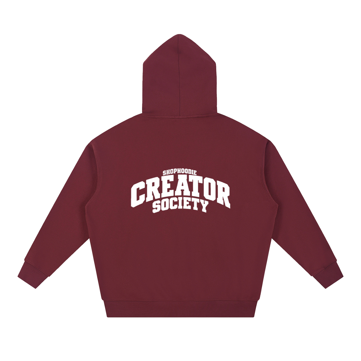 SHOPHOODIE® CAMPUS CREATOR SOCIETY Heavyweight Hoodie — 430 GSM — view 18