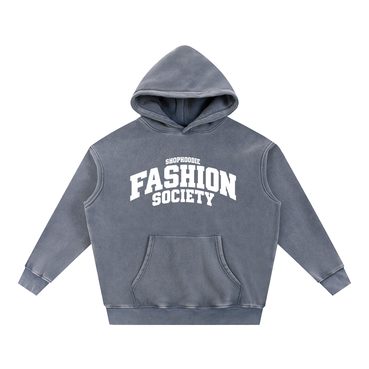 SHOPHOODIE® CAMPUS FASHION SOCIETY Fleece Oversized Hoodie — 355 GSM — view 9