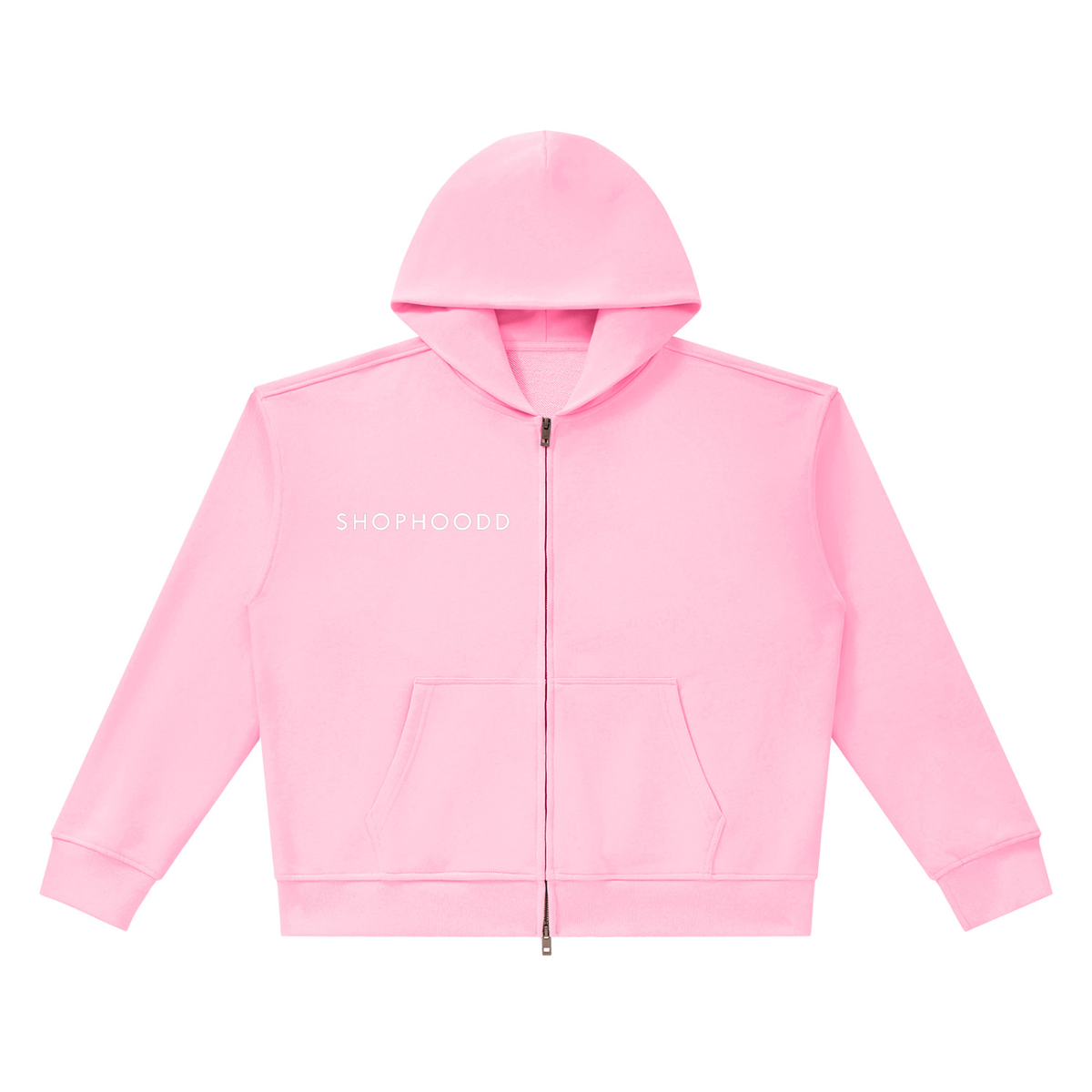 SHOPHOODIE® LONDON SHOPHOODD 420 GSM heavyweight boxy full-zip hoodie — product image 7