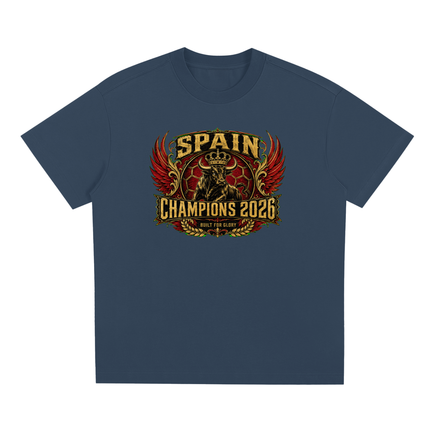 CLOTHING,TSHIRT,SPAIN,CHAMPIONS