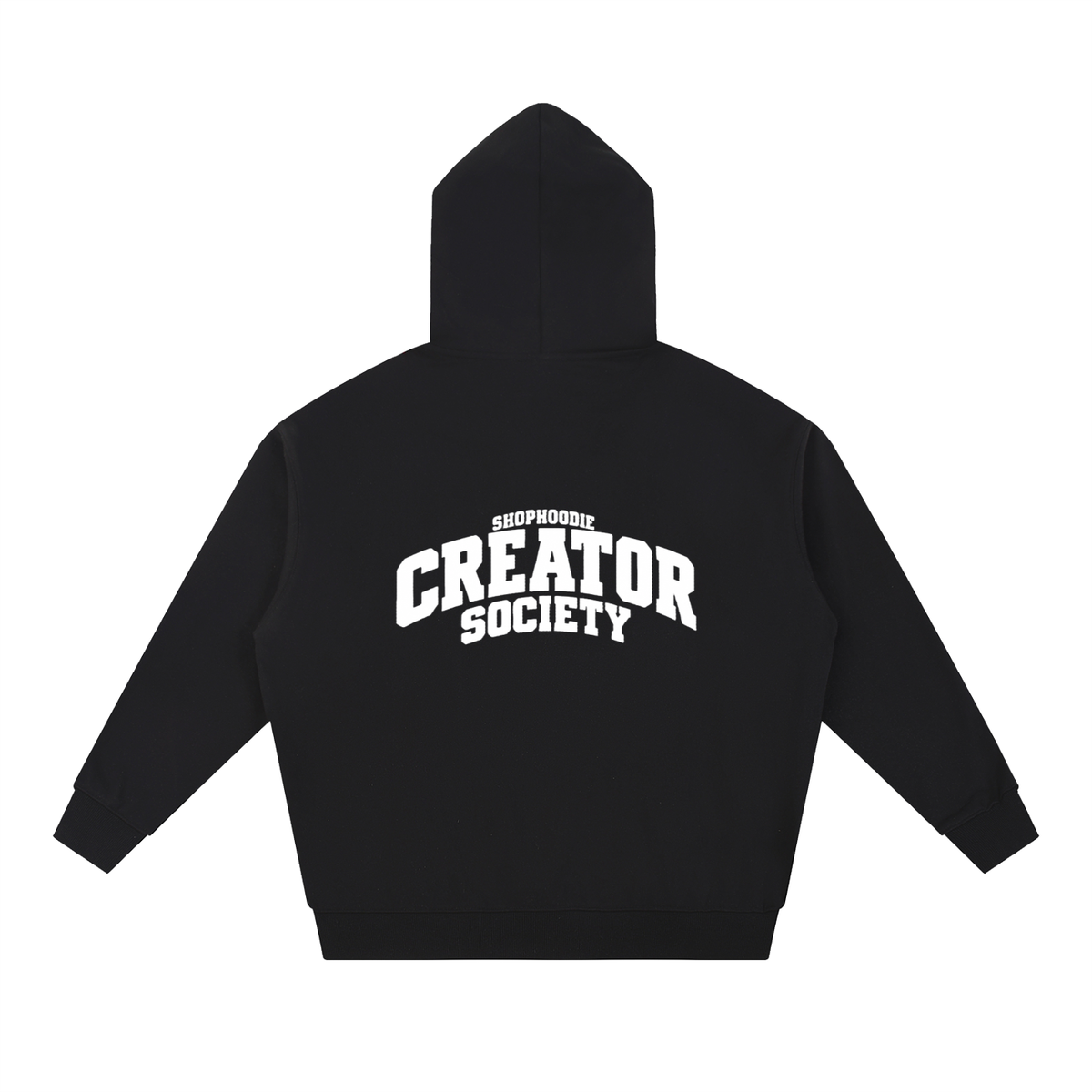 SHOPHOODIE® CAMPUS CREATOR SOCIETY Heavyweight Hoodie — 430 GSM — view 2