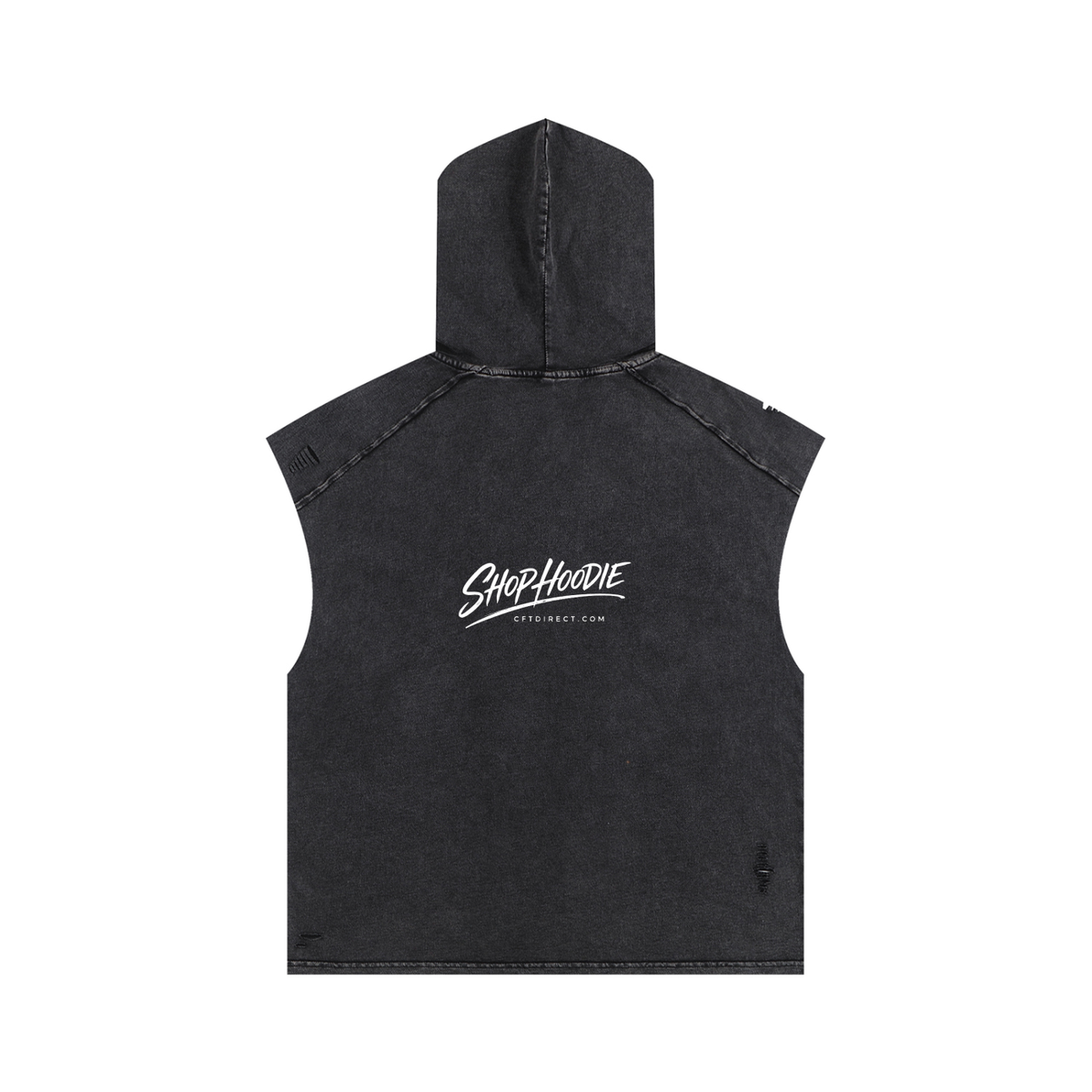 Boxy Hooded Tank Top by SHOPHOODIE®
