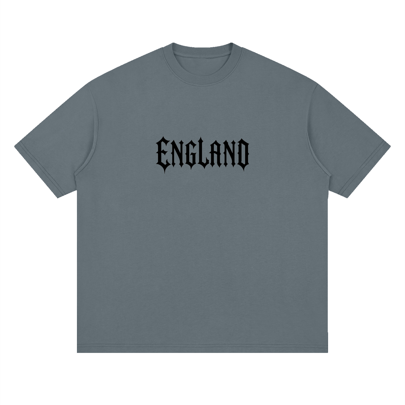 SHOPHOODIE ENGLAND Streetwear Loose Drop Shoulder T-Shirt