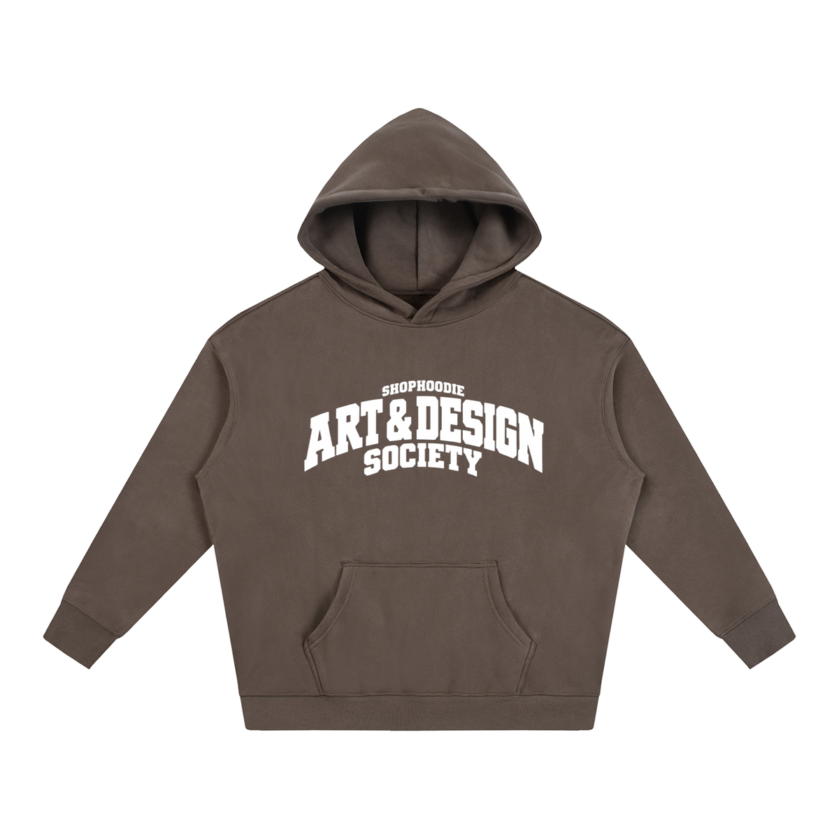 SHOPHOODIE® CAMPUS ART & DESIGN SOCIETY Oversized Fleece Hoodie — 350 GSM — view 37