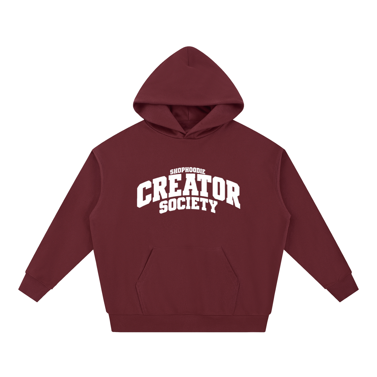 SHOPHOODIE® CAMPUS CREATOR SOCIETY Heavyweight Hoodie — 430 GSM — view 17