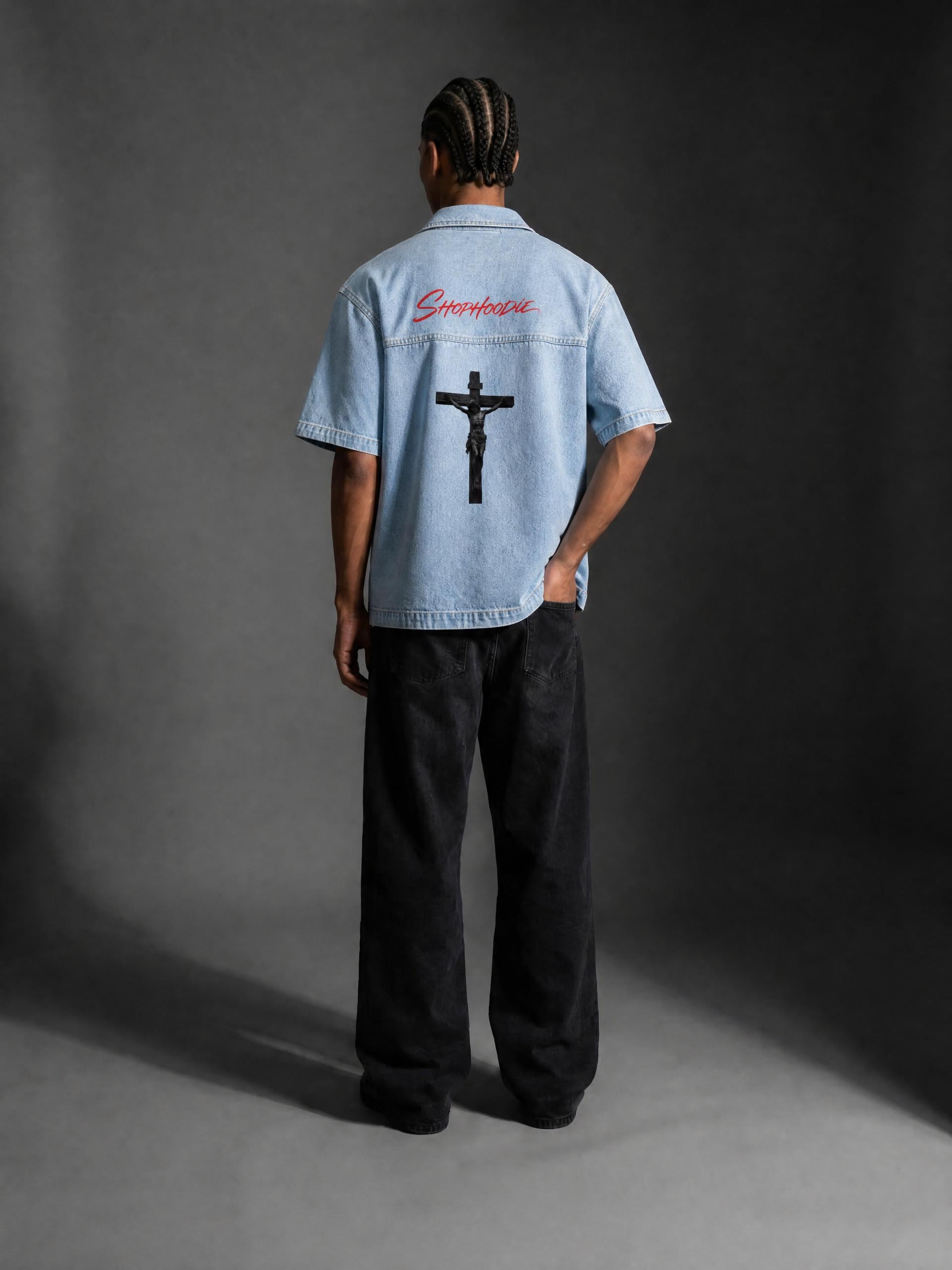 denim,shirt
