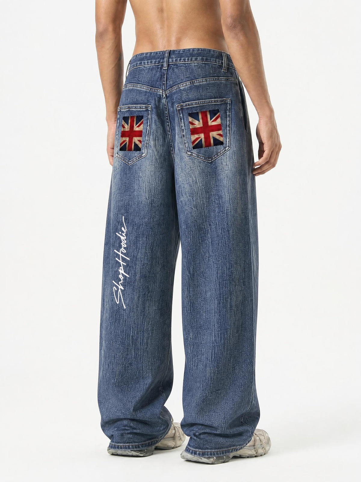 SHOPHOODIE® Sun Fade Heavyweight Denim Jeans – product image 13