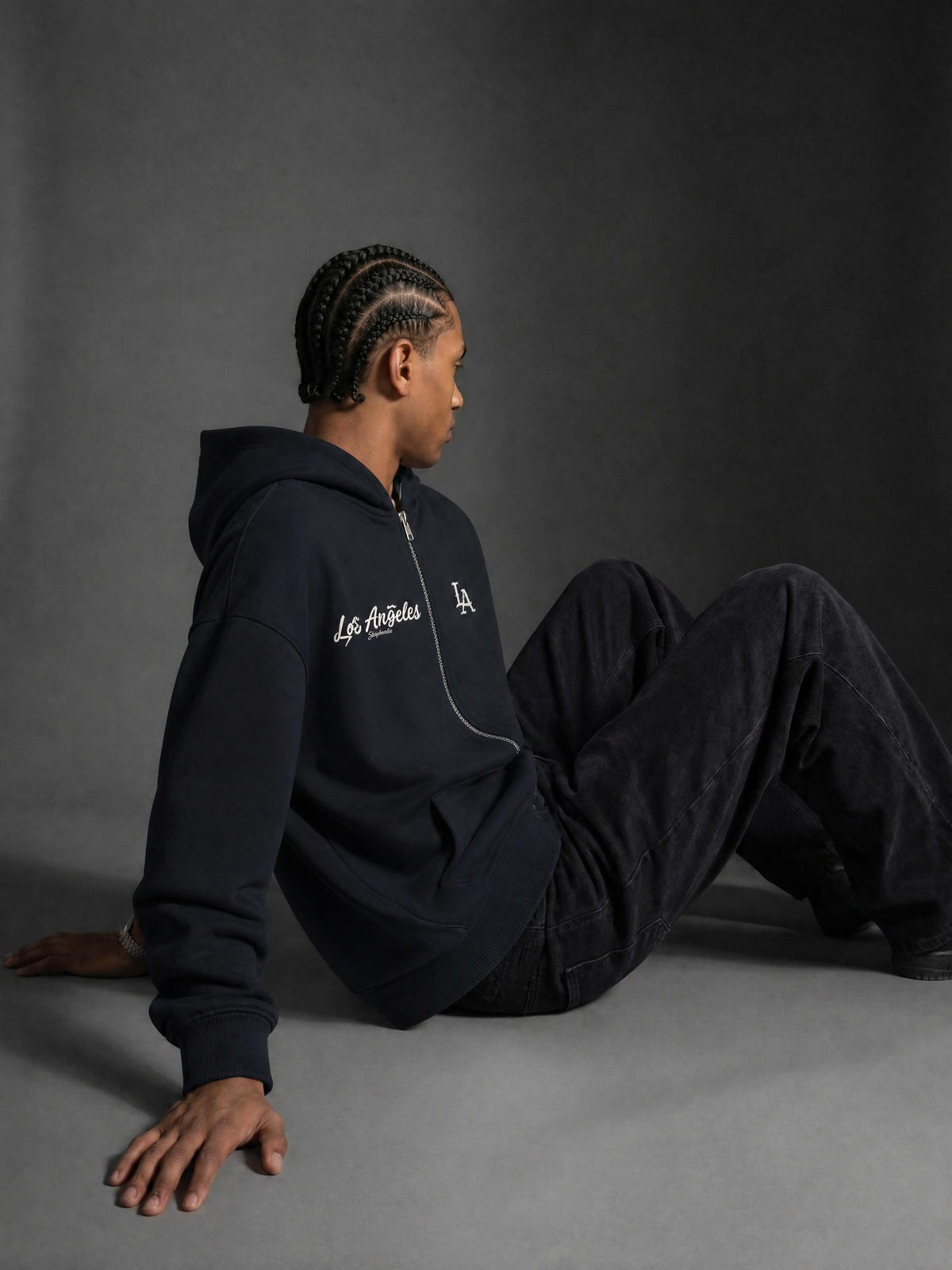 SHOPHOODIE® Los Angeles City of Angels LA Heavyweight Full-Zip Hoodie - product image 14