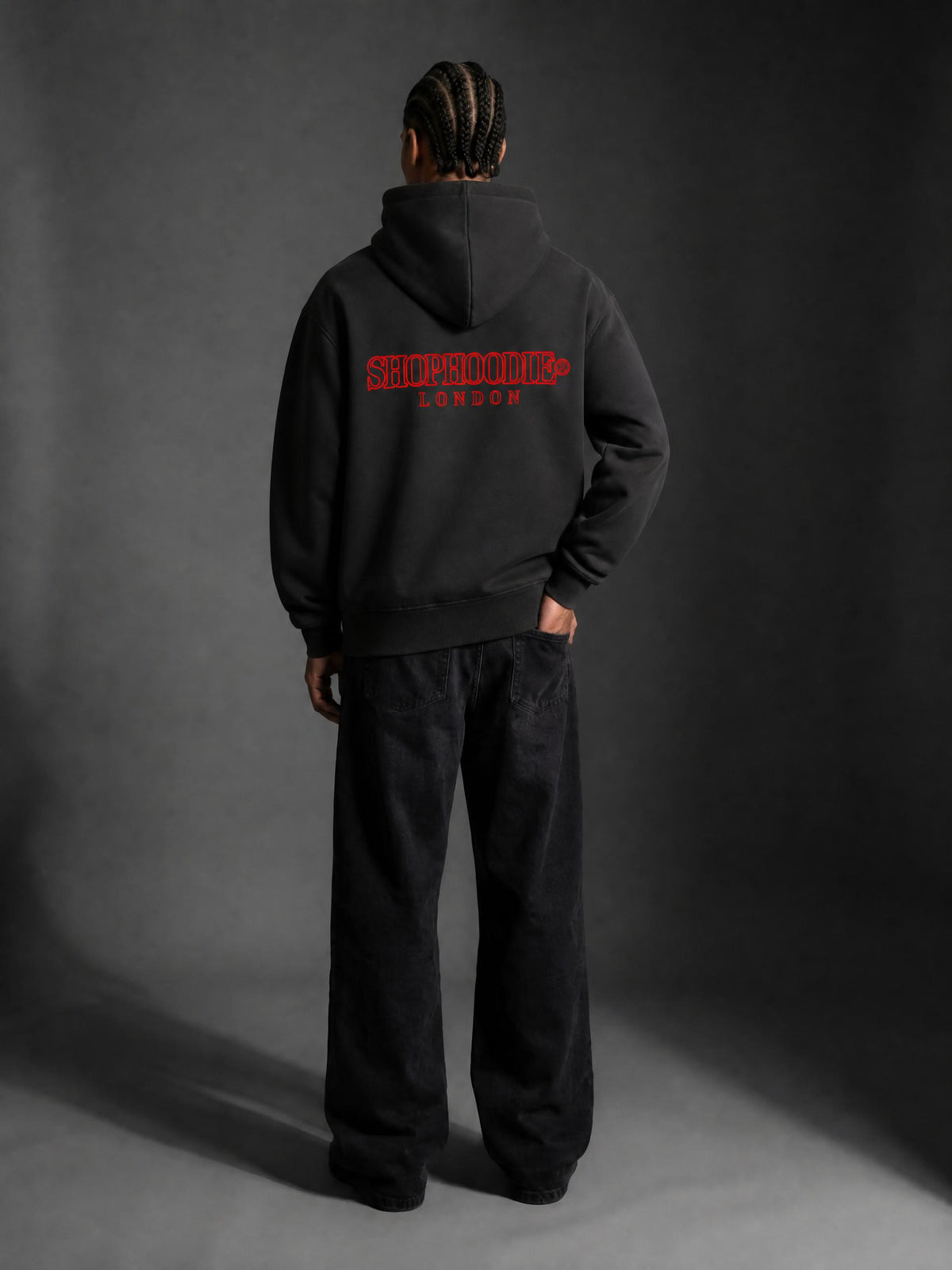 SHOPHOODIE® LONDON Sunfade Distressed Boxy Hoodie — 370 GSM product image 20