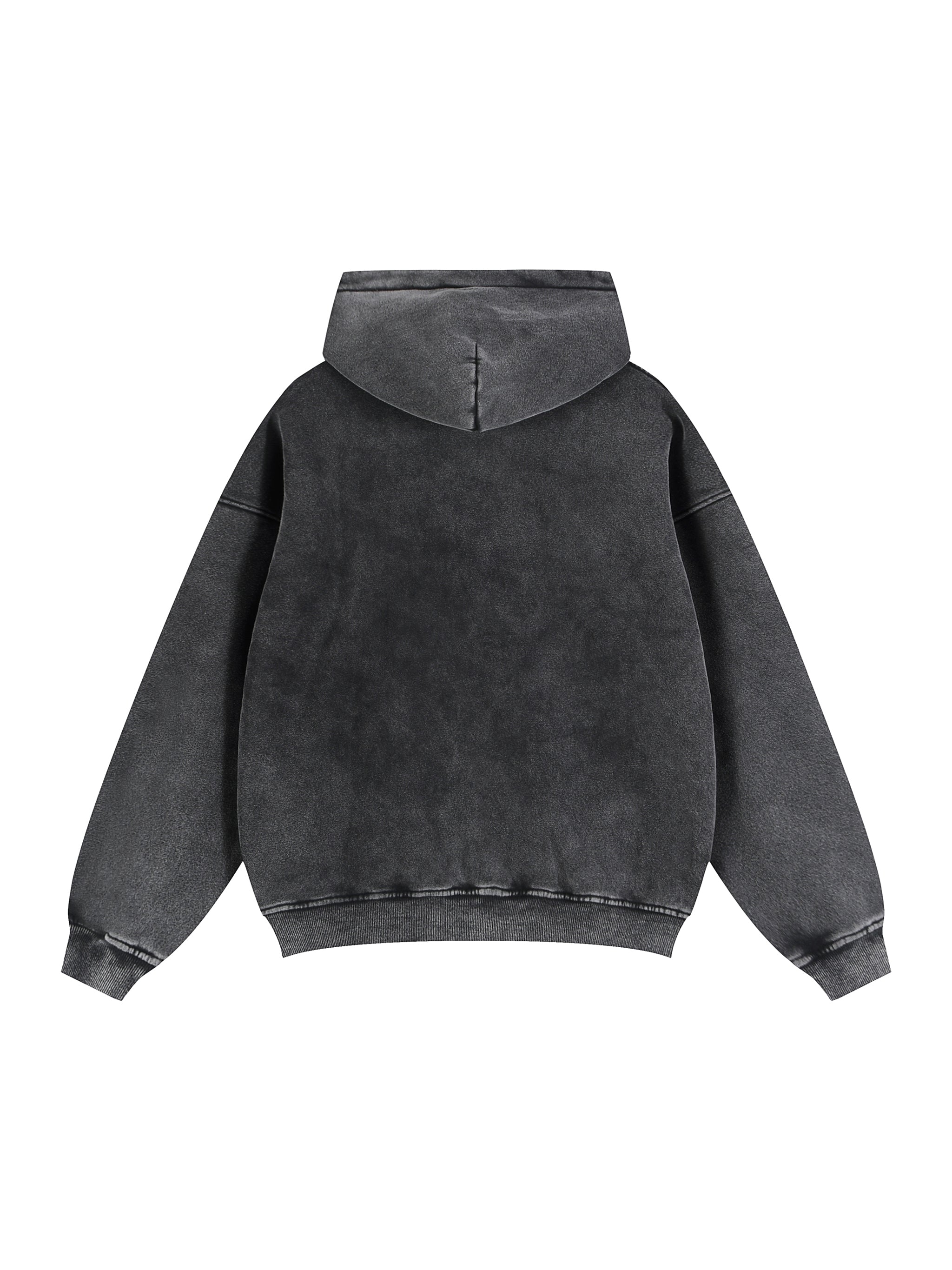 Sweat à capuche zippé en polaire carrée par Shop Hoodie