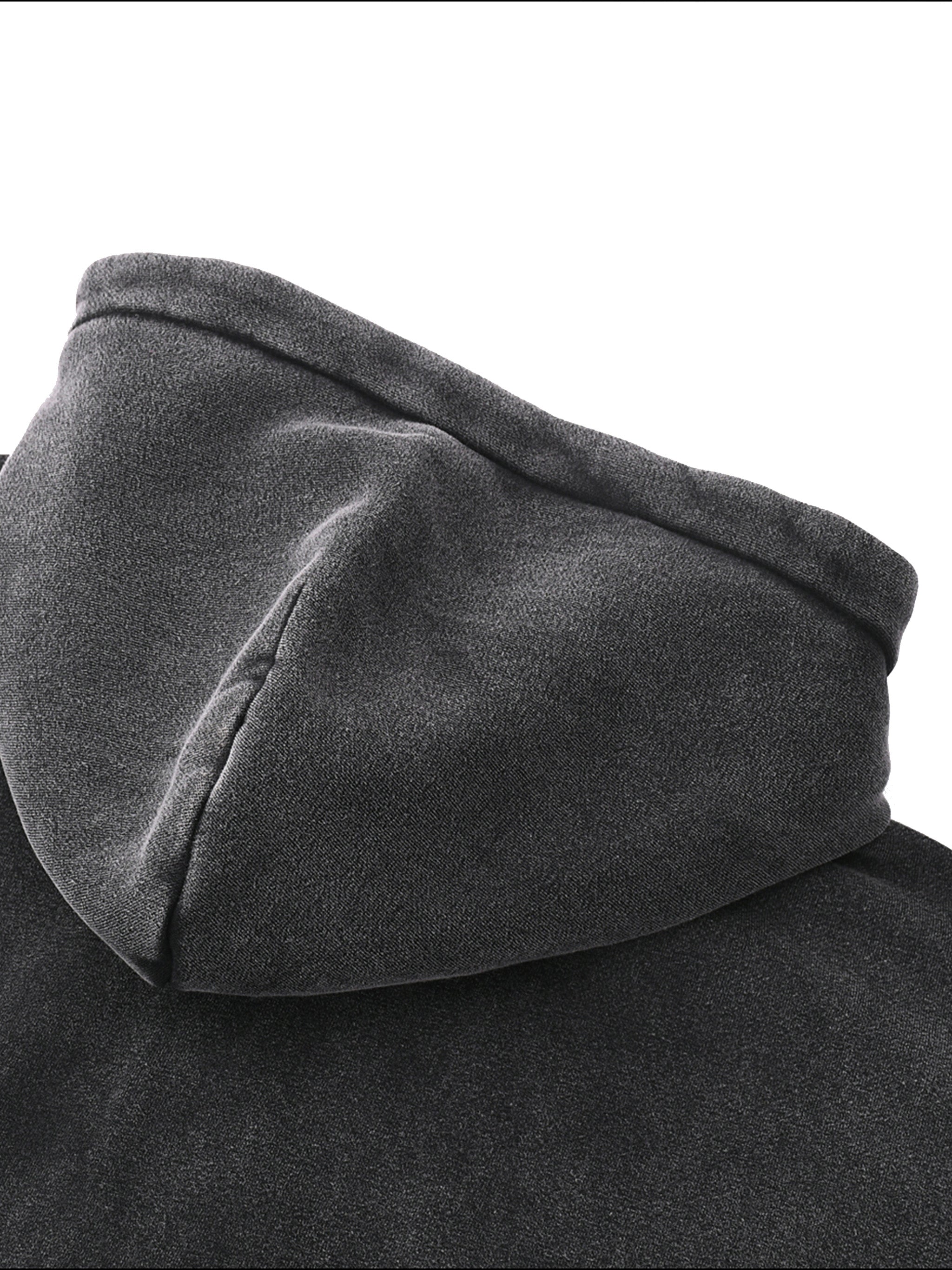 Sweat à capuche zippé en polaire carrée par Shop Hoodie