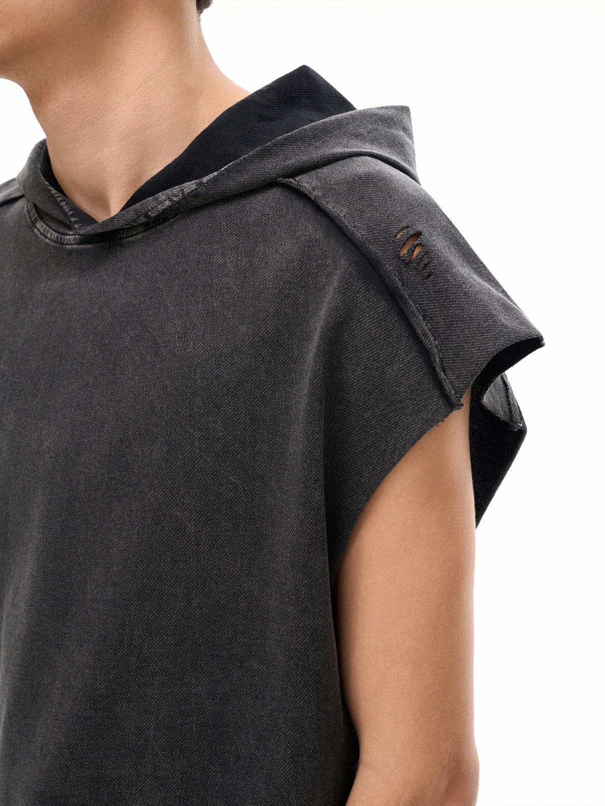 Boxy Hooded Tank Top by SHOPHOODIE®