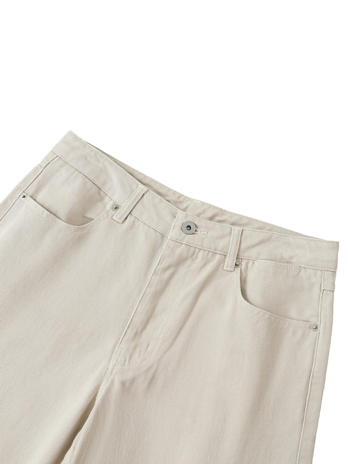 Heavyweight Cotton Straight-Leg Pants