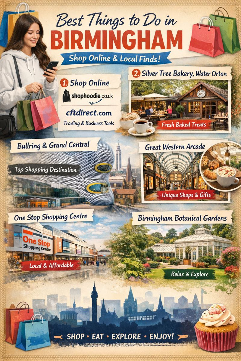 🛍️ Best Things to Do in Birmingham (Especially for Shoppers)