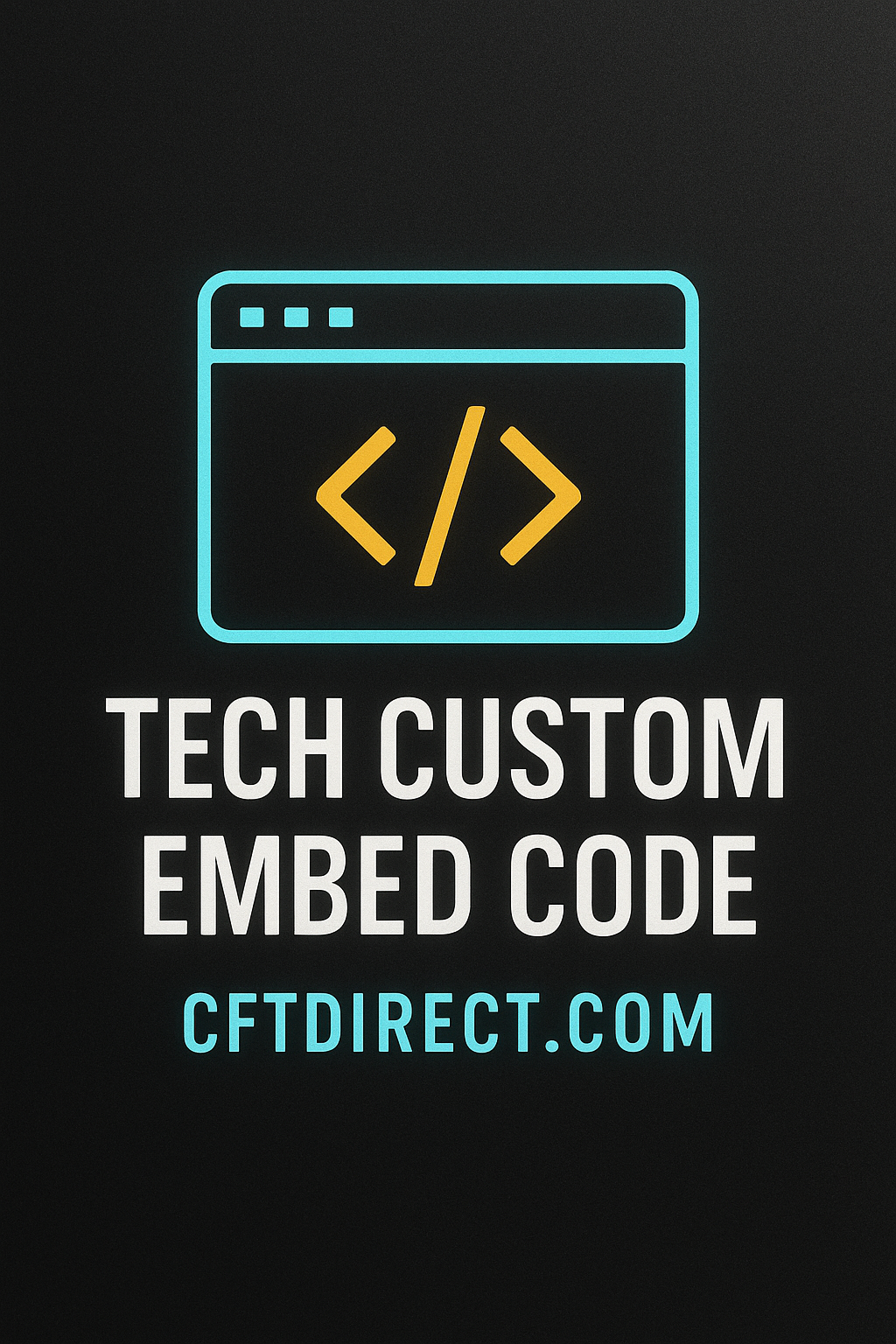 Tech Custom Embed Code Collection — Smart Integration for Modern Websites by Chestnut Field Trading Limited