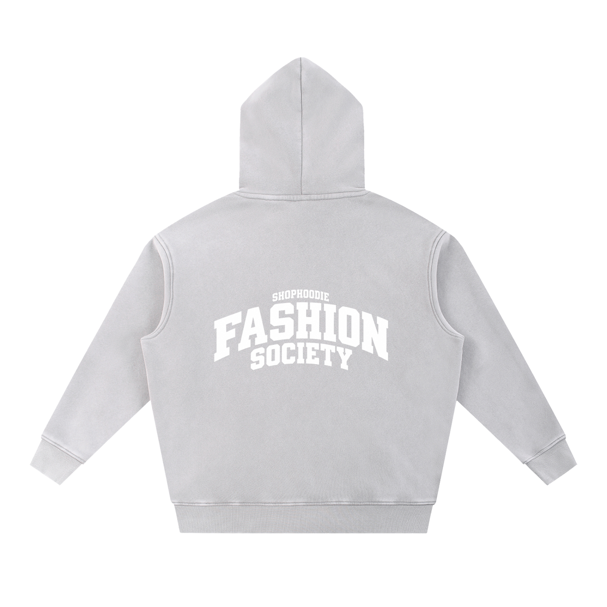 SHOPHOODIE® CAMPUS FASHION SOCIETY Fleece Oversized Hoodie — 355 GSM — view 6