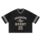 SHOPHOODIE RUGBY 25 Boxy Striped Soccer Jersey