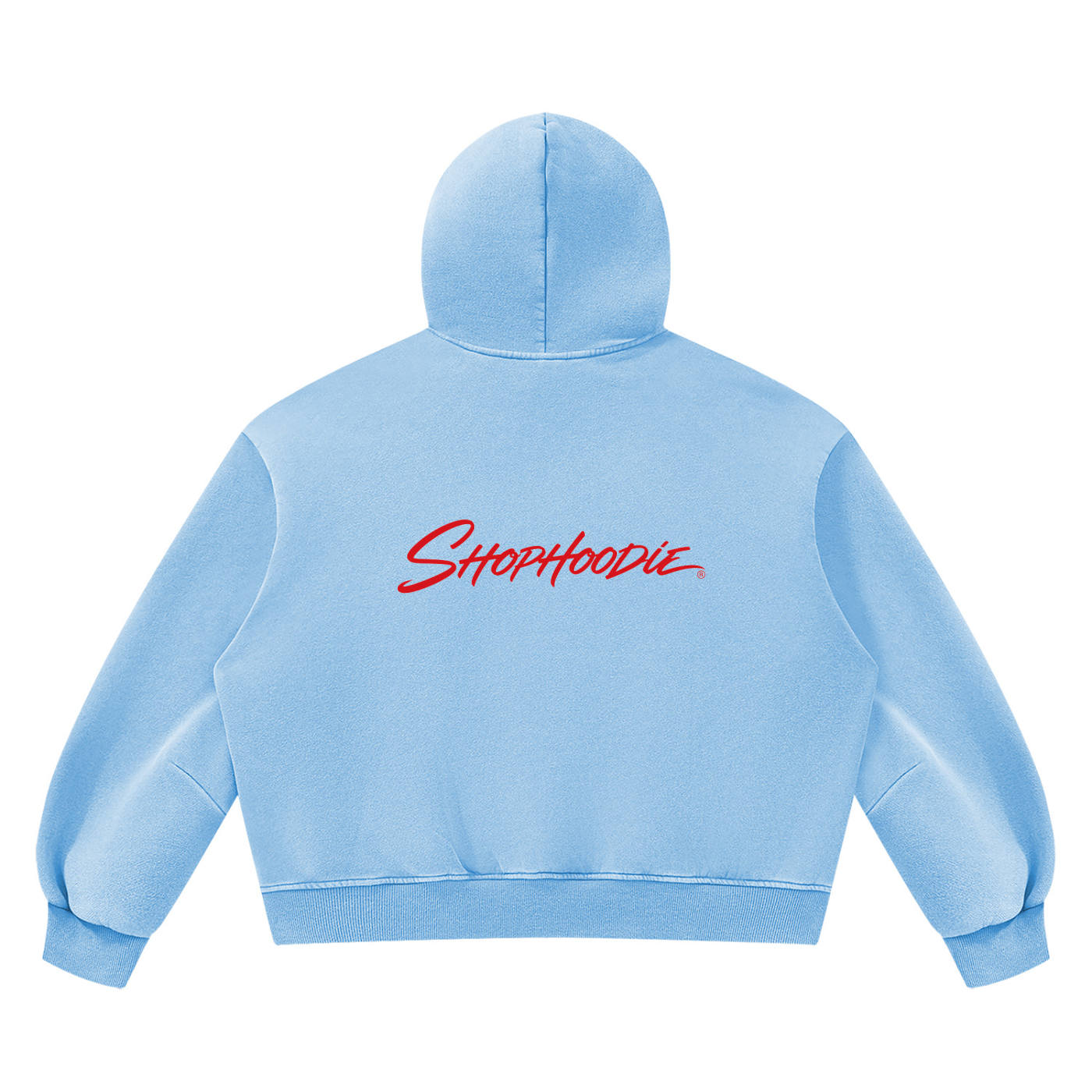 SHOPHOODIE UNITED STATES Vintage Wash Boxy Hoodie