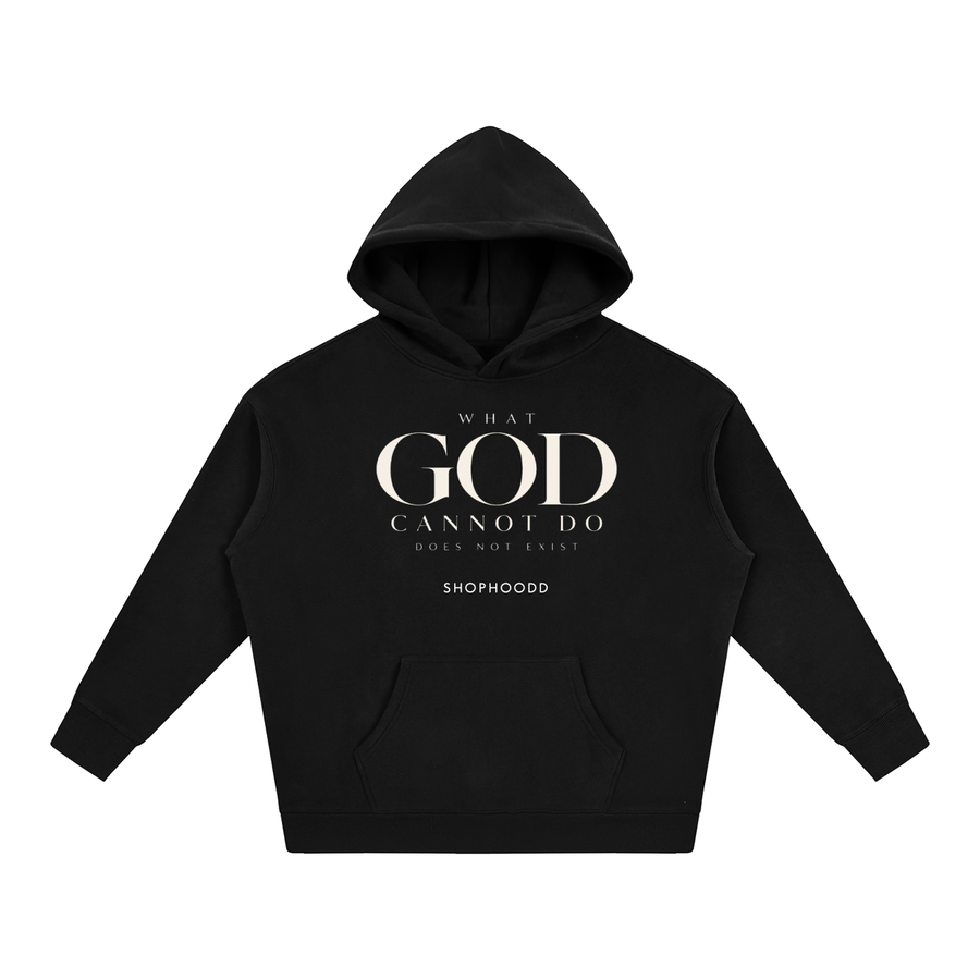 SHOPHOODIE® LONDON Faith Unisex Oversized Fleeced Hoodie — 350 GSM