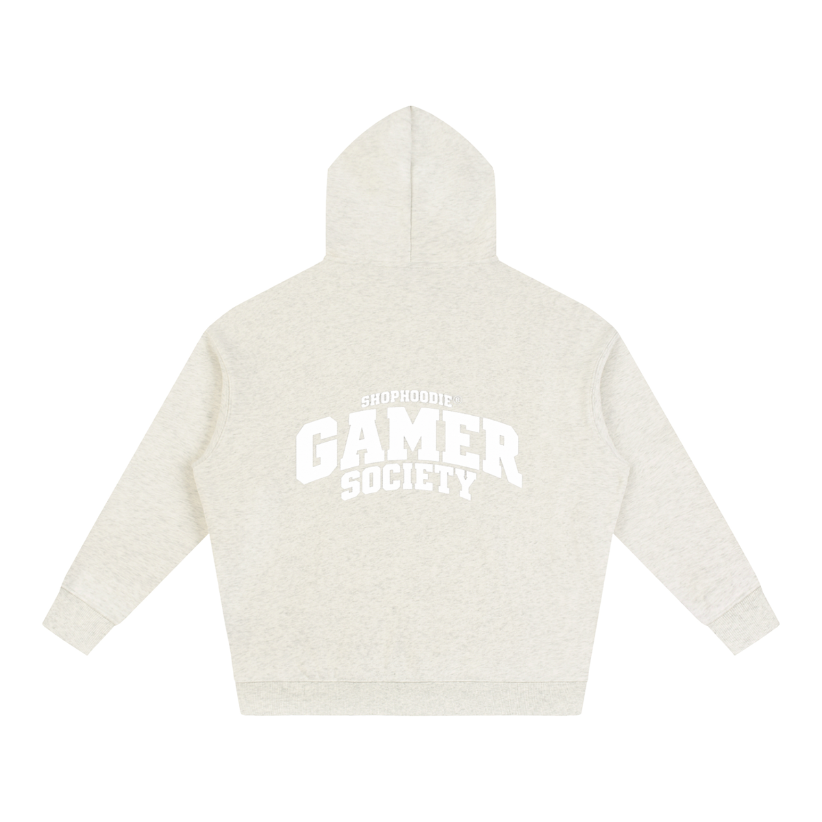 SHOPHOODIE® CAMPUS GAMER SOCIETY Oversized Fleece Hoodie — 350 GSM — view 40
