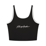 SHOPHOODIE Women's Color Block Yoga Tank Top