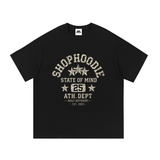 SHOPHOODIE® Athletic Cotton T-Shirt — 260 GSM