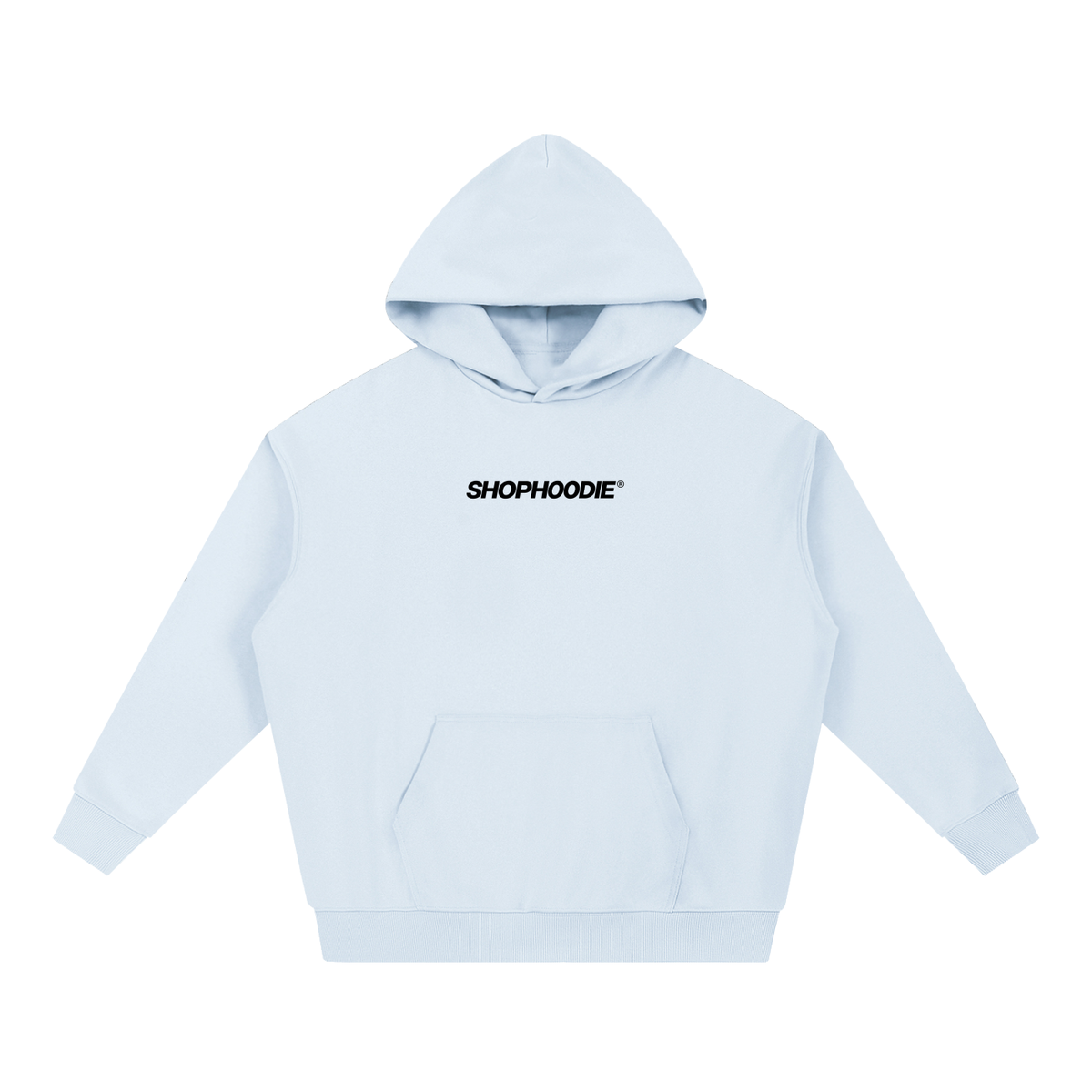SHOPHOODIE® LONDON unisex 430 GSM heavyweight oversized pullover hoodie — product view 11