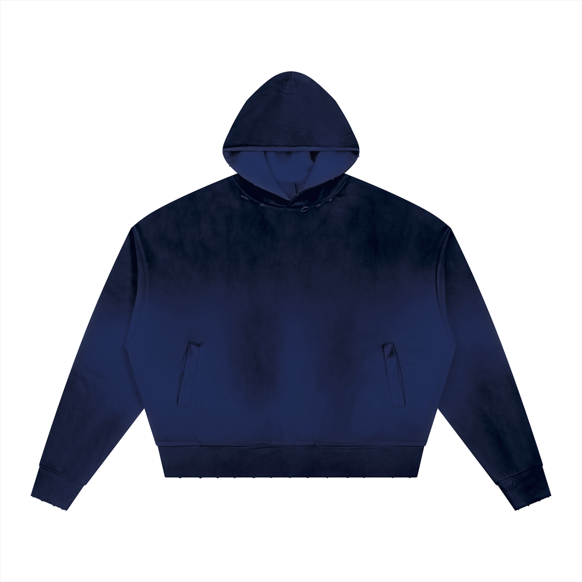 SHOPHOODIE® BLANK Sunfade Distressed Boxy Hoodie — 370 GSM product image 5