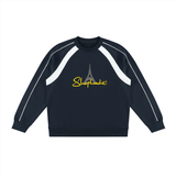 SHOPHOODIE® PARIS SPECIAL Colour Block Crewneck Sweatshirt — 320 GSM