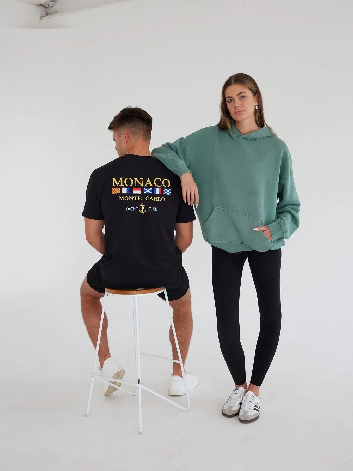 Monaco T-Shirt Black