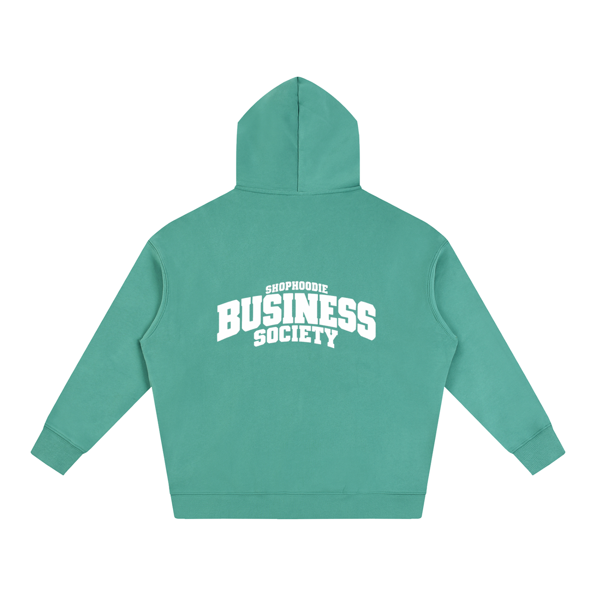 SHOPHOODIE® CAMPUS BUSINESS SOCIETY Oversized Fleece Hoodie — 350 GSM — view 16