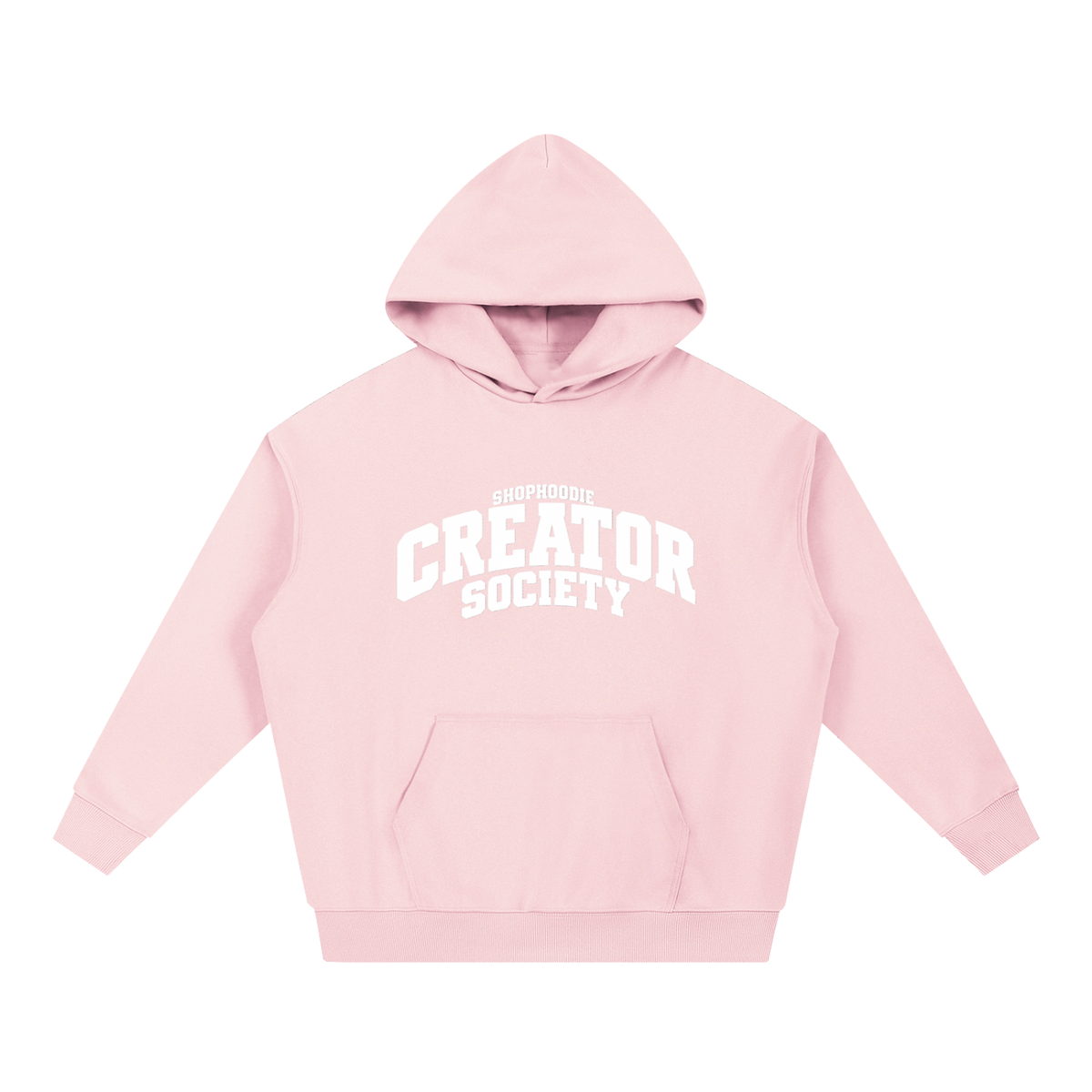 SHOPHOODIE® CAMPUS CREATOR SOCIETY Heavyweight Hoodie — 430 GSM — view 3