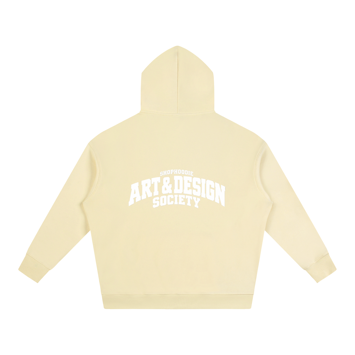 SHOPHOODIE® CAMPUS ART & DESIGN SOCIETY Oversized Fleece Hoodie — 350 GSM — view 40