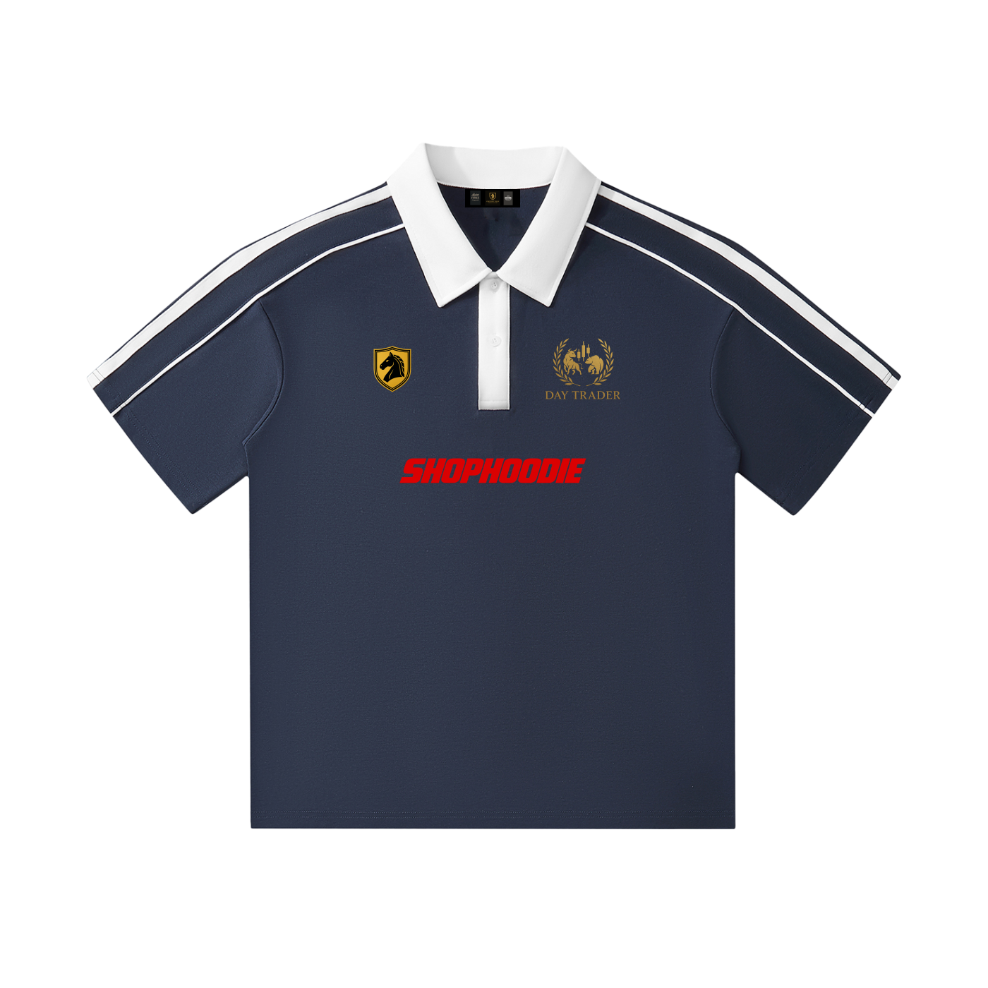 SHOPHOODIE  Short-Sleeve Polo Shirt