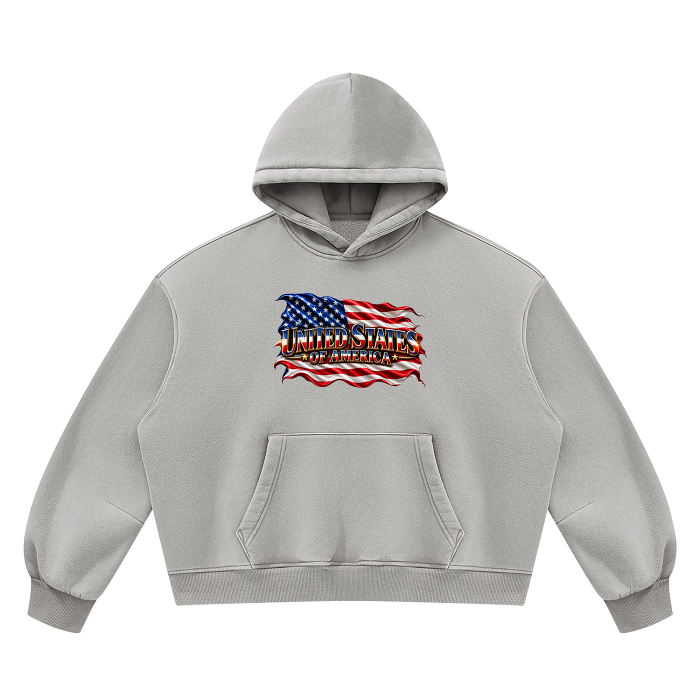 SHOPHOODIE UNITED STATES Vintage Wash Boxy Hoodie