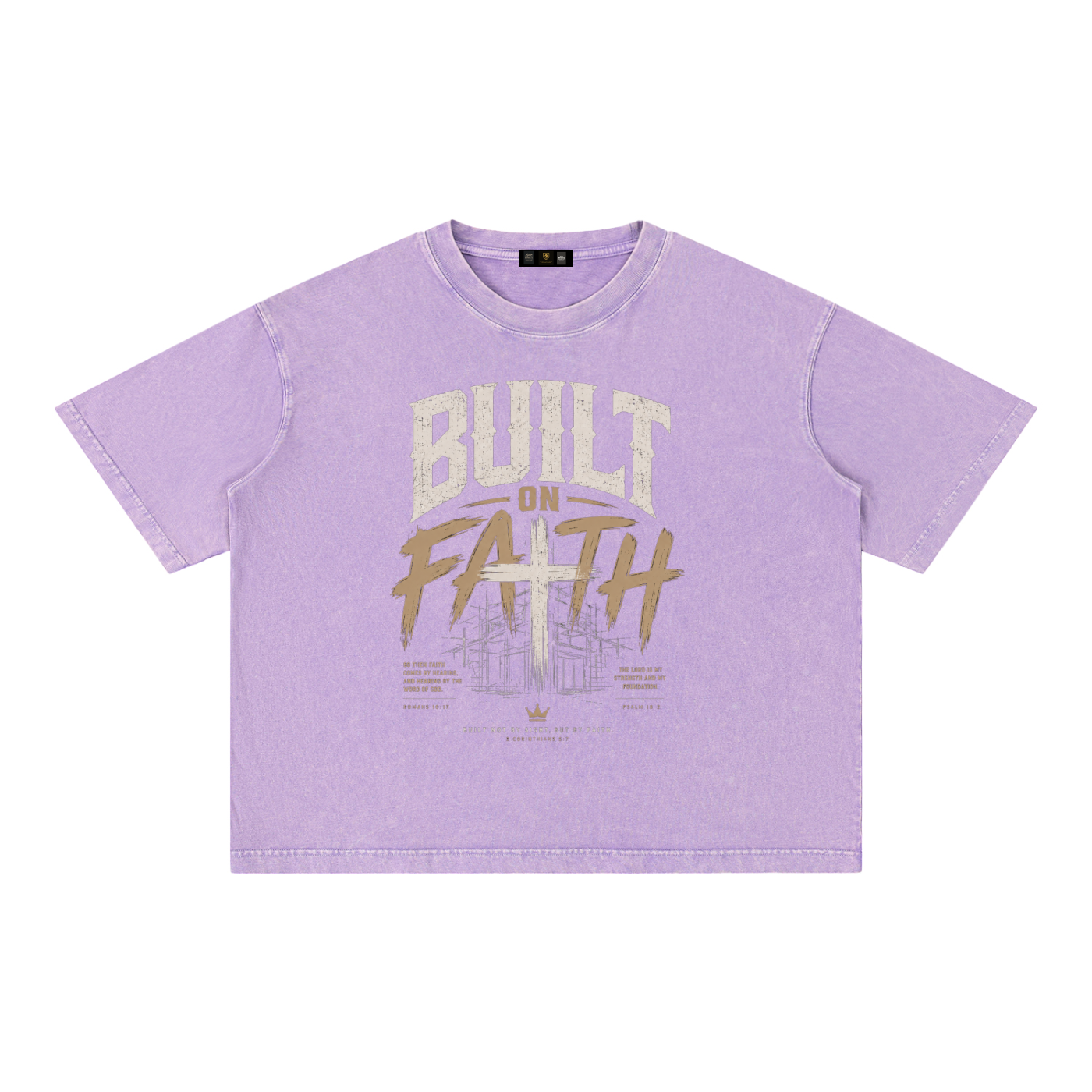 Shophoodies,Shophoodie,clothing,t shirt,built on faith,Christian t shirt