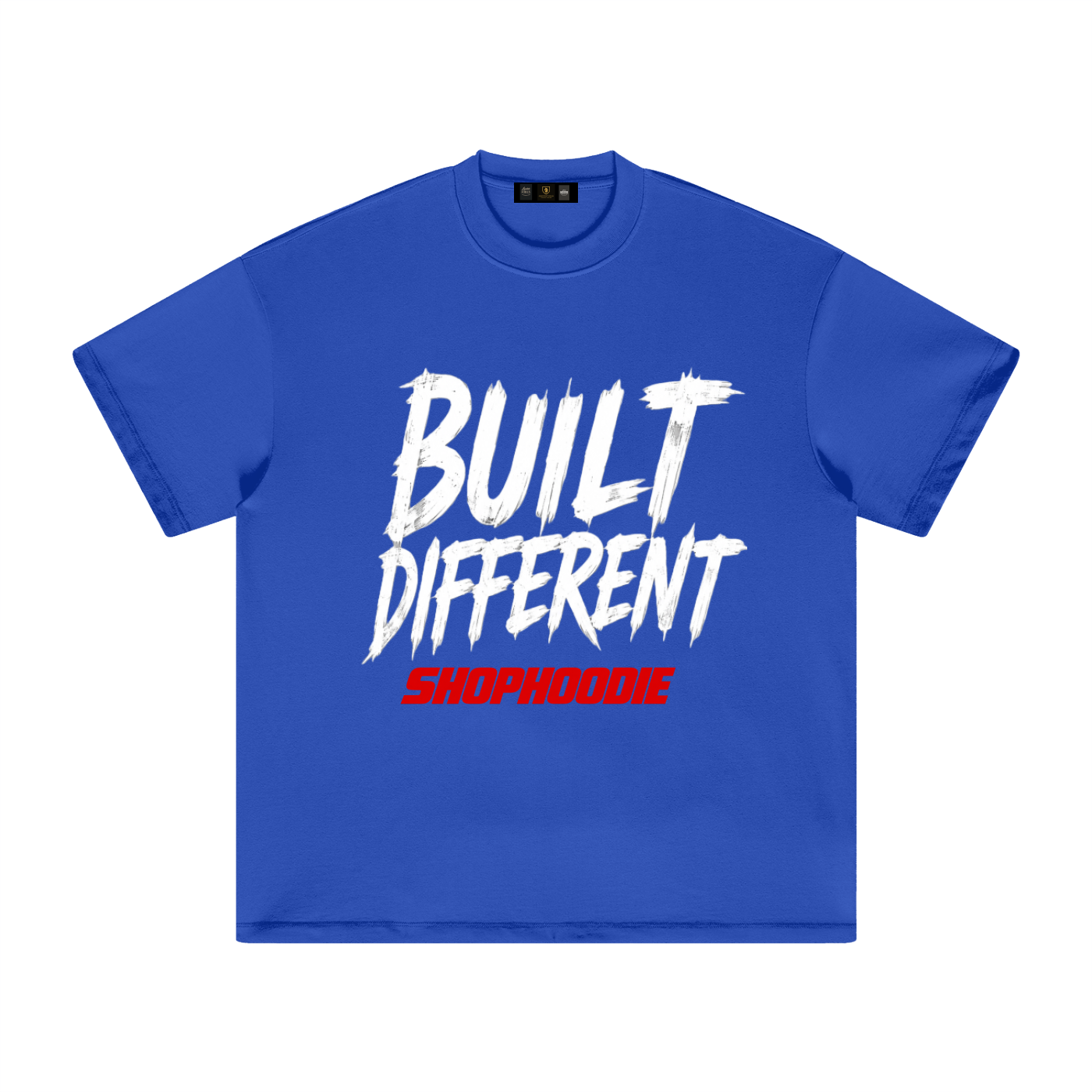 SHOPHOODIE BUILT DIFFERENT T-SHIRT-HEAVYWEIGHT