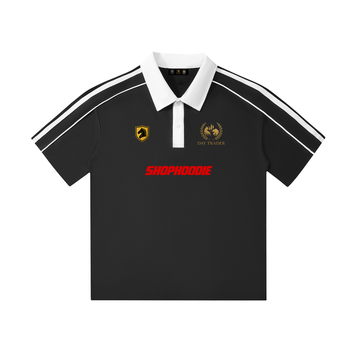 SHOPHOODIE  Short-Sleeve Polo Shirt