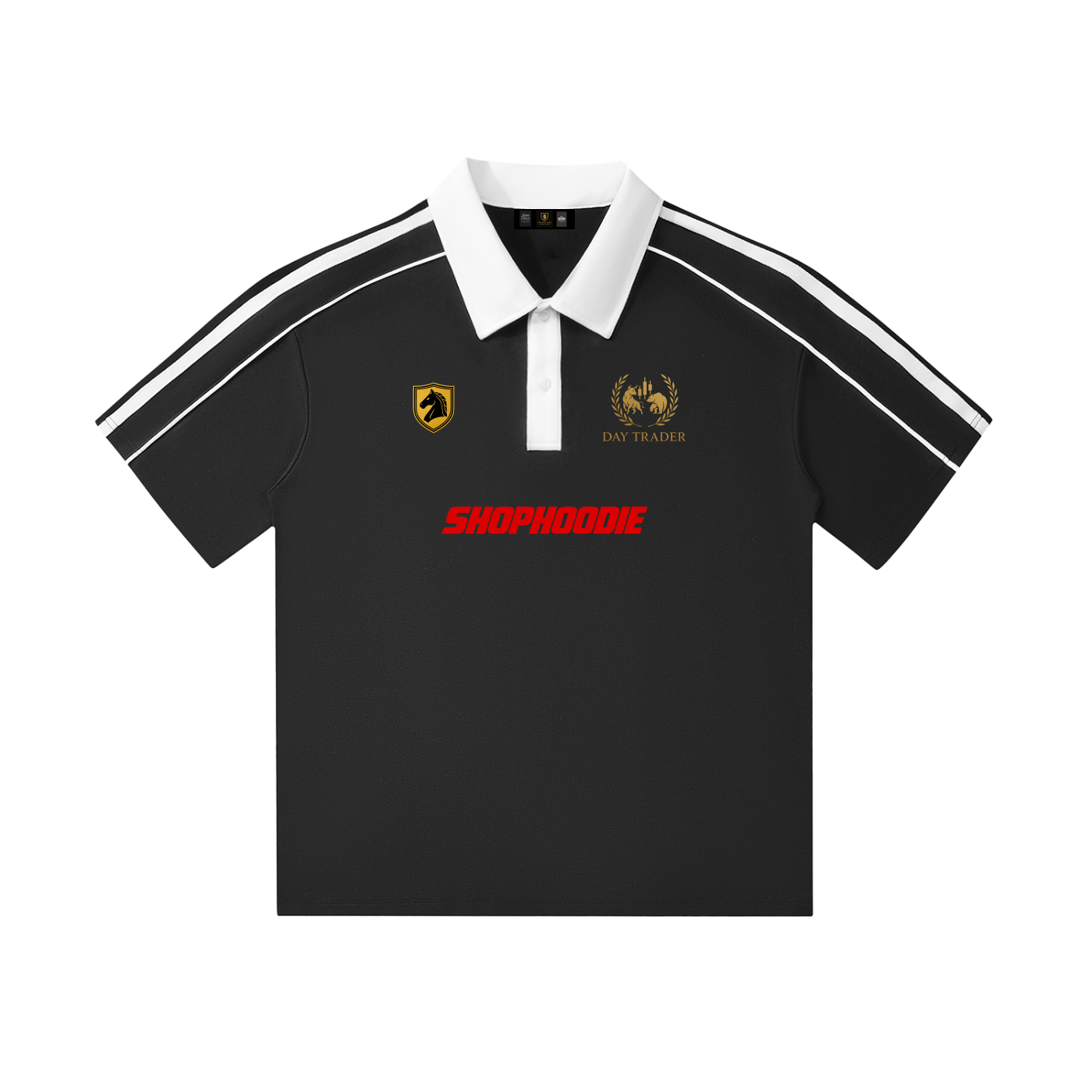 SHOPHOODIE  Short-Sleeve Polo Shirt
