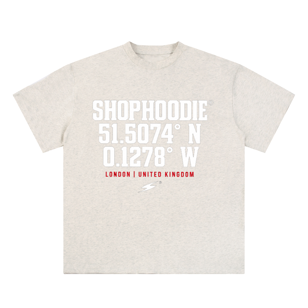 SHOPHOODIE® LONDON COORDINATE Loose-Fit Cotton T-Shirt — 260 GSM — product image 5