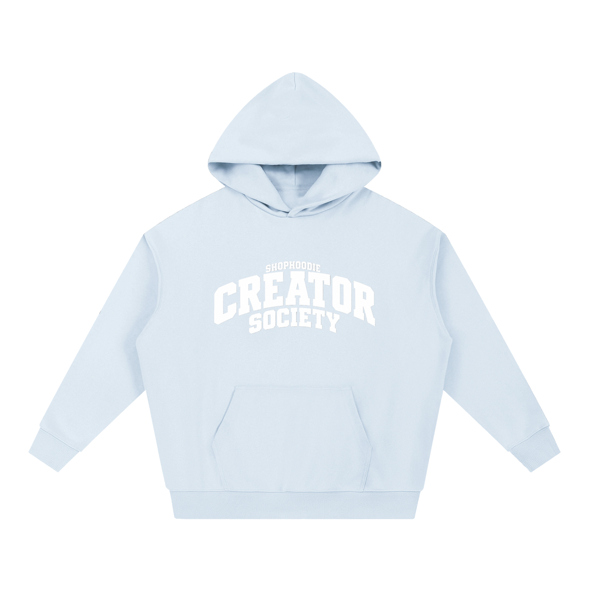 SHOPHOODIE® CAMPUS CREATOR SOCIETY Heavyweight Hoodie — 430 GSM — view 5