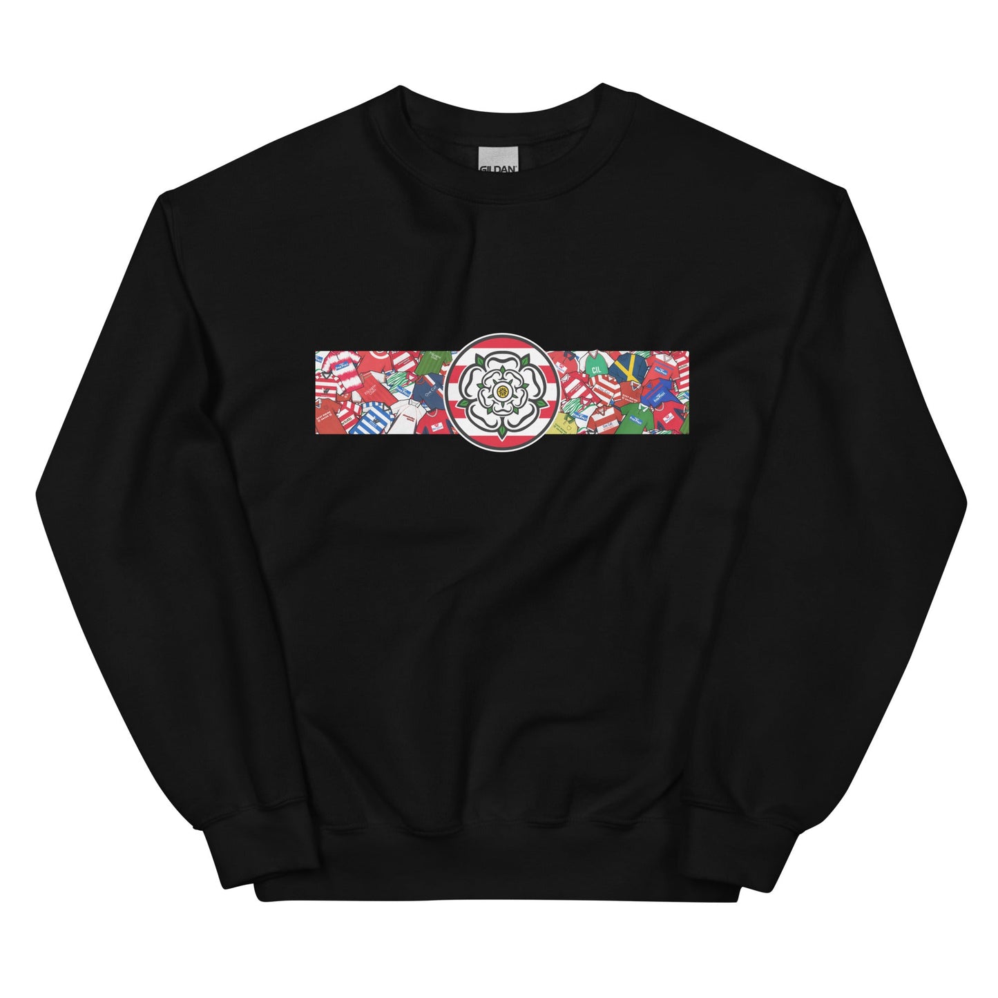 Doncaster Yorkshire Rose Retro Football Unisex Sweatshirt