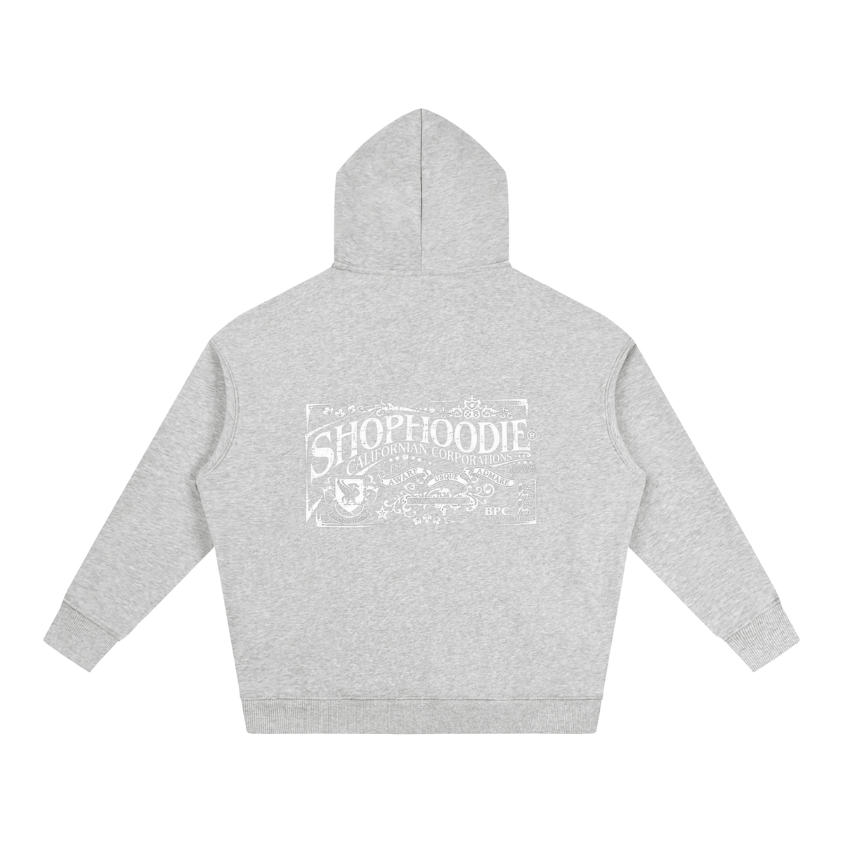 SHOPHOODIE® CALIFORNIA VARNAGE Oversized Fleeced Hoodie — 350 GSM