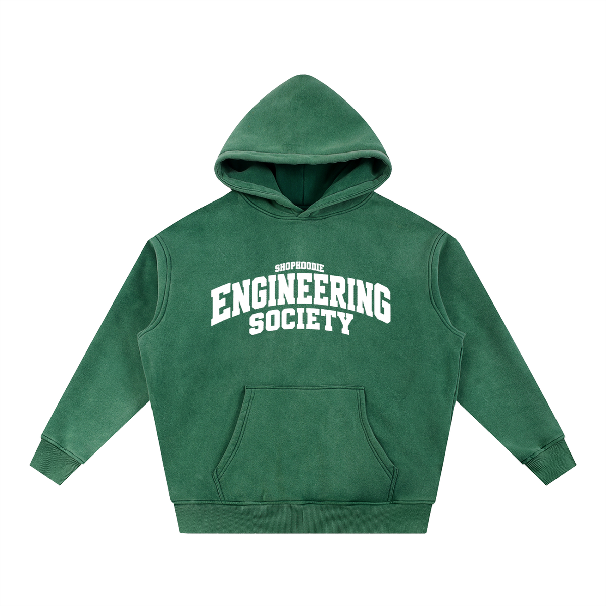 SHOPHOODIE® CAMPUS ENGINEERING SOCIETY Fleece Oversized Hoodie — 355 GSM — view 13